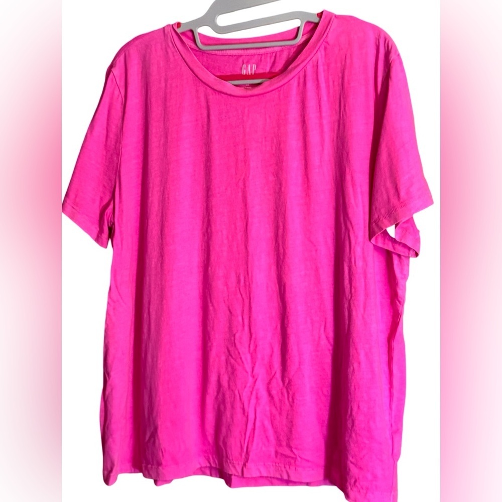 Gap Bright Pink T-Shirt Sz XL